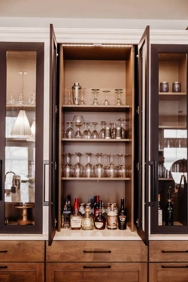 Built-in Display Kitchen Cabinets 