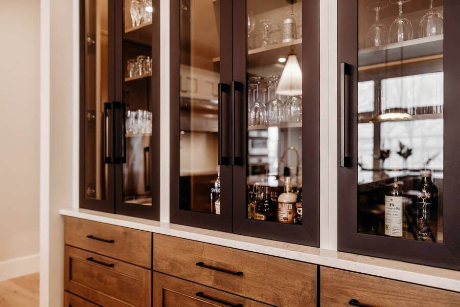 Built-in Display Kitchen Cabinets 