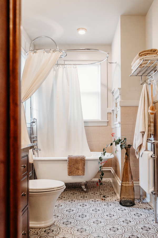 Bathroom View from Doorway 