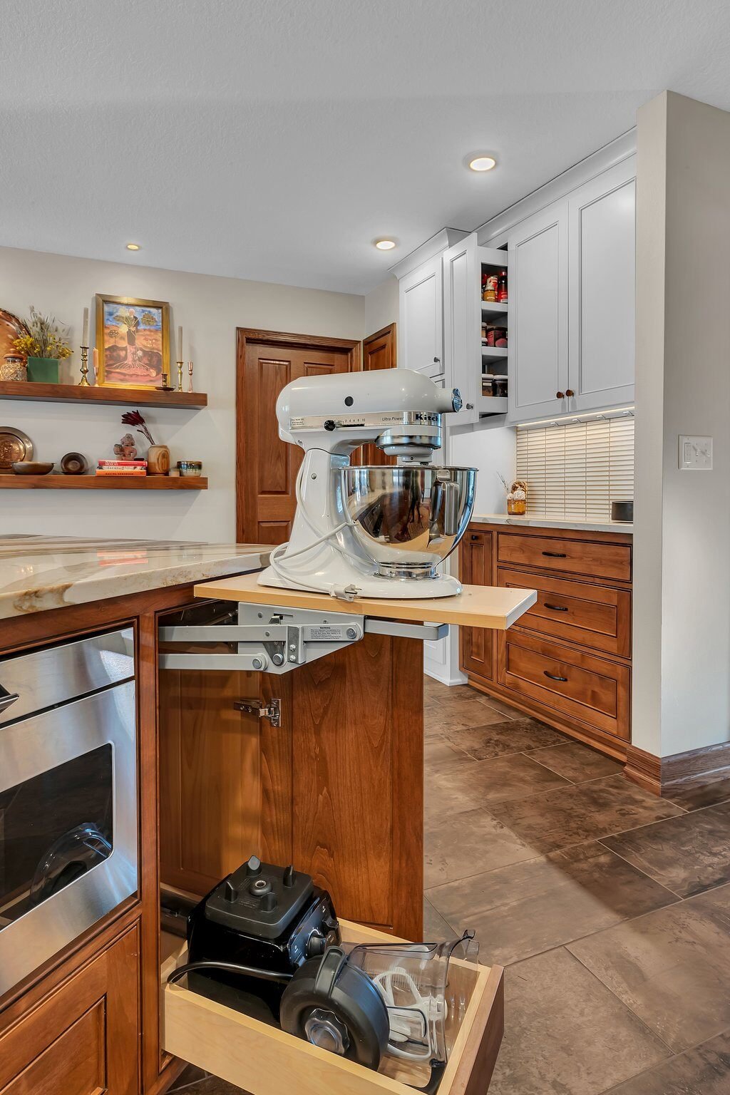 Pull Out Mixer Drawer