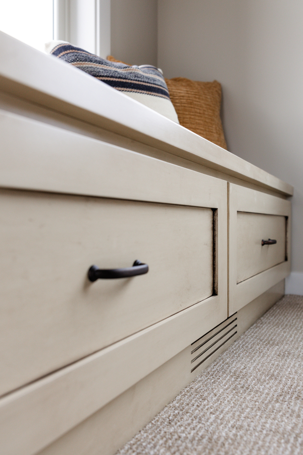 Custom Built In Fireplace Drawers